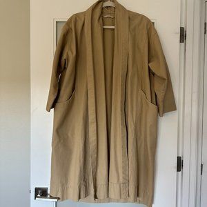 Elizabeth Suzann Clyde Trench Cotton Canvas M